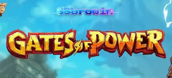 Tampilan visual epik dari slot Gates of Power dengan tema mitologi Yunani